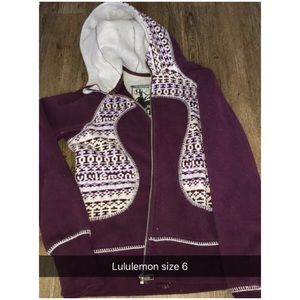 Special Edition Lululemon Plum Scuba Hoodie